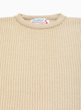 Beacon Crew Jumper Oat Beige by The English Difference | Couverture & The Garbstore