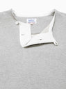 Henley Sweatshirt Grey by Drop Out Sports by Couverture & The Garbstore