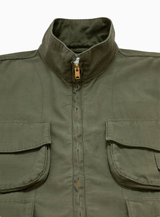 Sangas 2nd Pattern Shirt Olive Green by Garbstore by Couverture & The Garbstore
