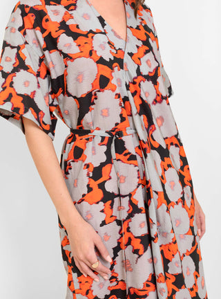 Dimbanin Dress Poppy Fire by Christian Wijnants | Couverture & The Garbstore