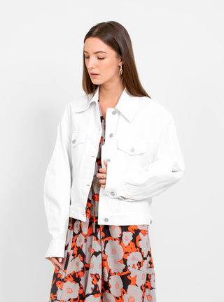 Jiro Jacket Off-White Denim by Christian Wijnants by Couverture & The Garbstore