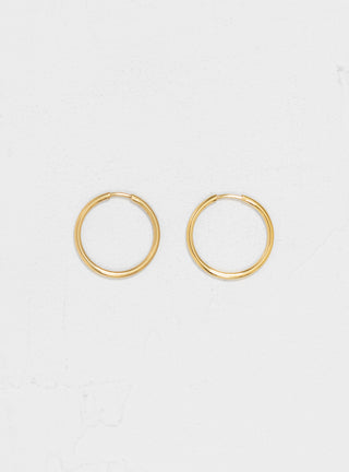 Senorita 20 Hoop Earrings Gold by Maria Black by Couverture & The Garbstore