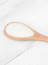 Small Wooden Detangling Brush by Bachca | Couverture & The Garbstore