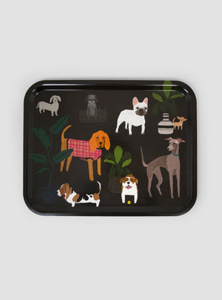 Dogs Birch Wood Tray by Avenida Home by Couverture & The Garbstore