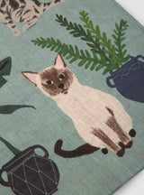 Cats Tea Towel by Avenida Home | Couverture & The Garbstore
