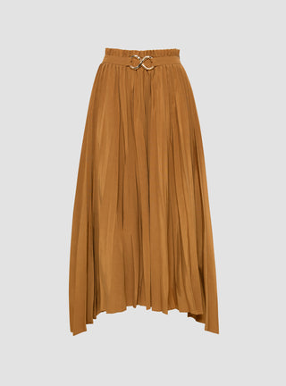 Kiera Skirt Caramel by Rejina Pyo | Couverture & The Garbstore