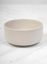 Pisu Stoneware Bowl Jasmine White by Louise Roe by Couverture & The Garbstore