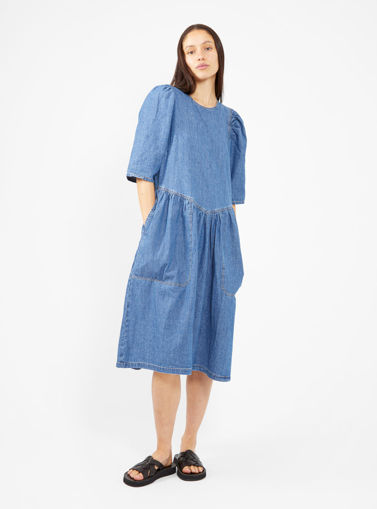 Kellen Dress Mid Blue by LF Markey | Couverture & The Garbstore