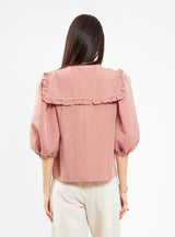 Brooke Top Red & Cream by Shrimps | Couverture & The Garbstore