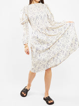 Marina Dress Off White & Navy by Shrimps | Couverture & The Garbstore