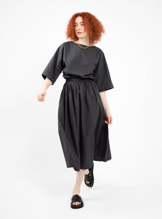 New Pleated Dress Faded Black by Black Crane | Couverture & The Garbstore