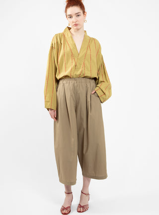 Wide Pants Clay Beige by Black Crane | Couverture & The Garbstore