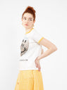 Jersey Ringer Tee White by Kapital | Couverture & The Garbstore