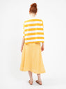 Winston Tee Yellow Stripe by LF Markey by Couverture & The Garbstore