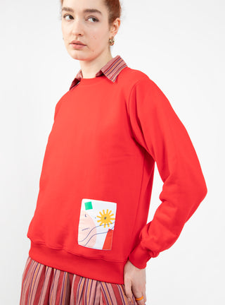 Toby Sweatshirt Red by LF Markey | Couverture & The Garbstore
