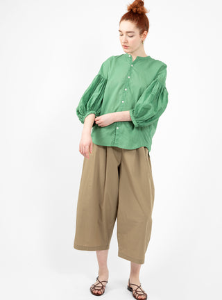 Bouffant Shirt Mint Green by Kapital | Couverture & The Garbstore