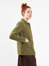 Labour Chore Jacket Olive Green by YMC | Couverture & The Garbstore