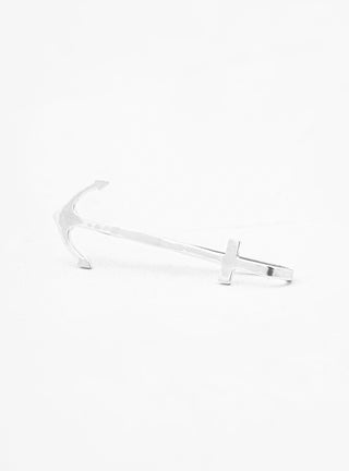 Silver Anchor Tie Pin by Gaijin Made | Couverture & The Garbstore