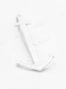 Silver Anchor Tie Pin by Gaijin Made | Couverture & The Garbstore