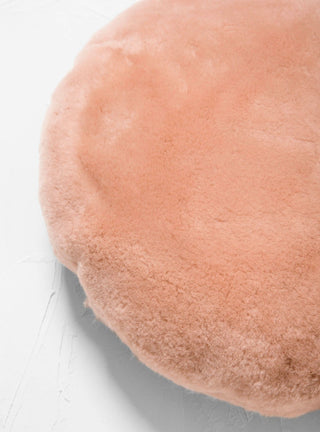 Sheepskin Nordic Velvet Cushion Rose Large by Natures Collection | Couverture & The Garbstore