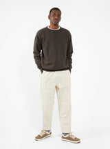Home Party Pant Oxford Cotton Ecru by Home Party | Couverture & The Garbstore