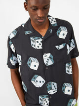 Dice Pattern Shirt Black by Stüssy | Couverture & The Garbstore