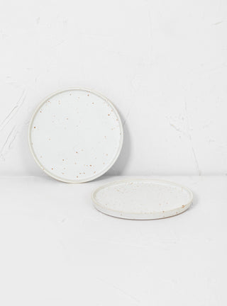 Inka Lunch Desert Plates White Reactive by OYOY by Couverture & The Garbstore