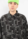 Paisley Easy Shirt Black by Garbstore | Couverture & The Garbstore