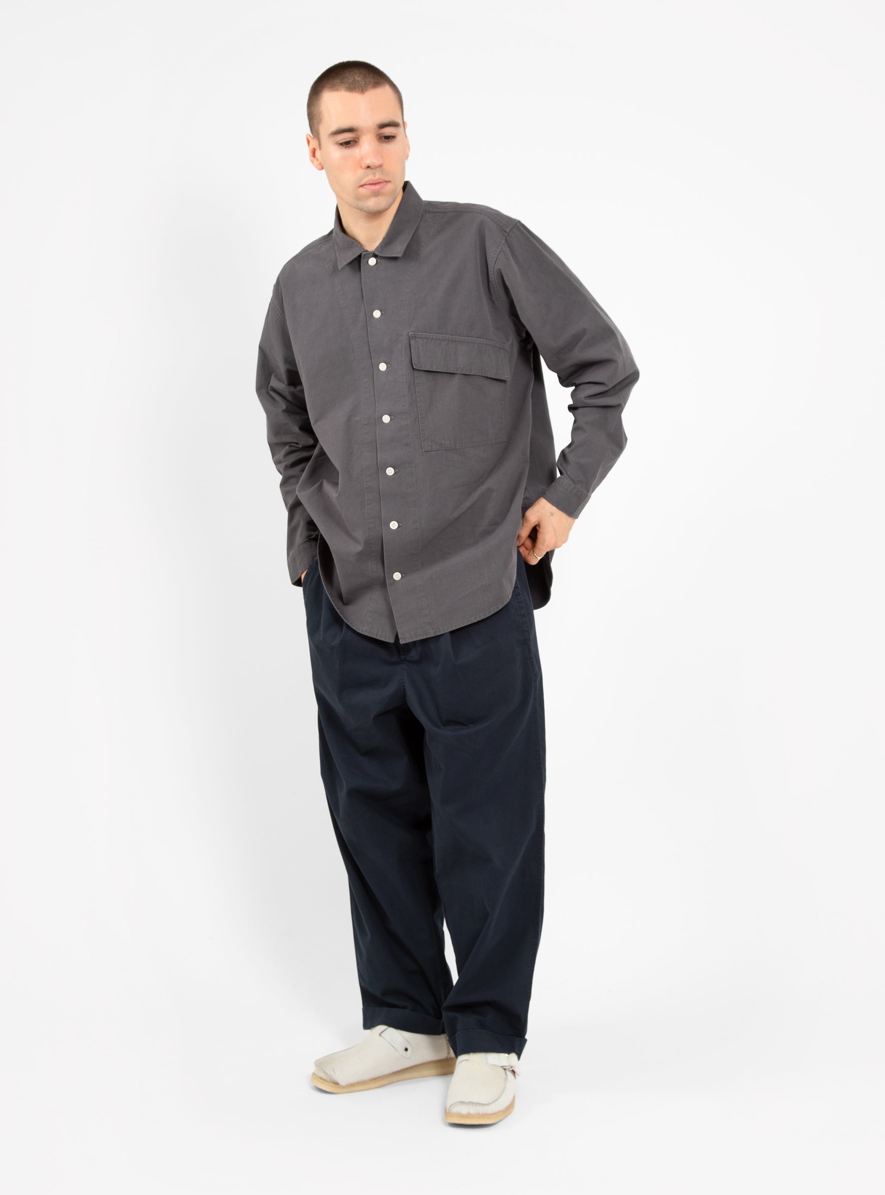 Manager Shirt Slate by Garbstore | Couverture & The Garbstore