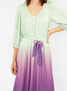 Sia Dress Mint Green & Purple by Raquel Allegra | Couverture & The Garbstore