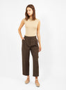 Market Trousers Brown & Black Check by YMC | Couverture & The Garbstore