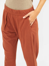 Easy Trousers Rust Brown by Raquel Allegra | Couverture & The Garbstore