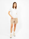 Laka Short Sleeve T-Shirt Off-White by SUNRAY SPORTSWEAR | Couverture & The Garbstore