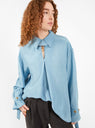 Astrid Blouse Blue by Rejina Pyo | Couverture & The Garbstore