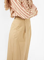 Penny Trousers Beige by Rejina Pyo | Couverture & The Garbstore
