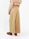 Penny Trousers Beige by Rejina Pyo | Couverture & The Garbstore