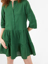 Maurino Drop Waist Mini Dress Jadeite by Apiece Apart by Couverture & The Garbstore