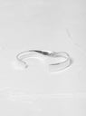 Open Lasso Silver Bangle Bracelet by Helena Rohner | Couverture & The Garbstore