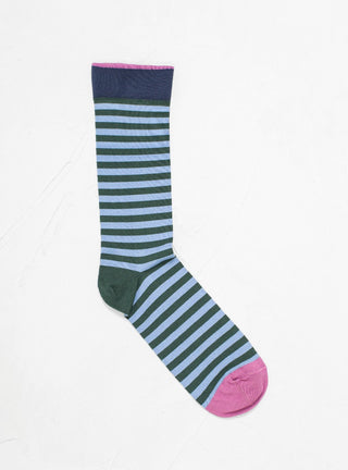 Stripe Socks Blue Stripe by Bonne Maison by Couverture & The Garbstore