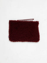 Sheepskin Pouch Bordeaux by Toasties | Couverture & The Garbstore