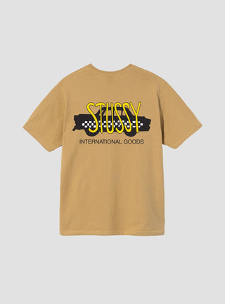 Taxi Cab Tee Khaki by Stüssy | Couverture & The Garbstore