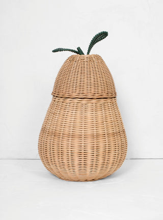 Braided Pear Storage Basket by ferm LIVING | Couverture & The Garbstore