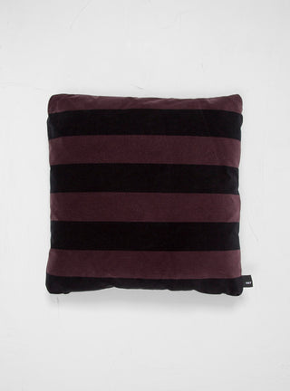 Soft Stripe Cushion Burgundy by Hay | Couverture & The Garbstore
