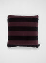 Soft Stripe Cushion Burgundy by Hay by Couverture & The Garbstore