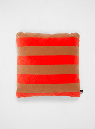 Soft Stripe Cushion Red by Hay | Couverture & The Garbstore