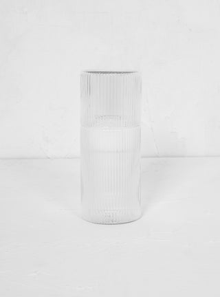 Ripple Small Carafe Set Clear by ferm LIVING | Couverture & The Garbstore