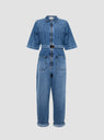 Drill Jumpsuit Washed Indigo by Rachel Comey | Couverture & The Garbstore