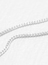Silver Classic Curb Chain 2.4mm 20" by Garbstore | Couverture & The Garbstore