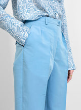 Puneh Trousers Blue by Christian Wijnants | Couverture & The Garbstore