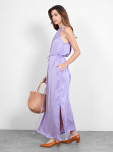 Holter Dress Lilac by Raquel Allegra | Couverture & The Garbstore